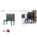 میز کار و ابزار برقی پایه قابل تنظیم 710mm-1160mm فانتونی T500