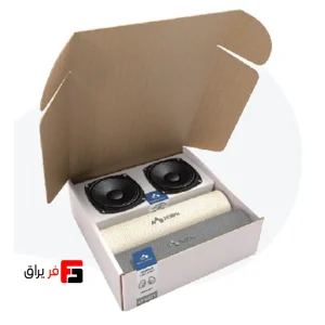 پک اسپیکر فکتور مدل اسکین استاندارد شامل 2 عدد اسپیکر 3 اینچی