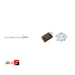 گونیا تخت قهوه‌ای مدل J6 فانتونی کد M152