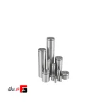 اسپیسر اختلاف سطح با پیچ رگلاژ ۲.۵ سانتی ملونی مدل 1020 رنگ سیلور (مناسب MDF)