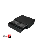 باکس امنیتی ریلی دیجیتال با اثر انگشت ملونی کد 8050 رنگ مشکی طوسی سایز 500