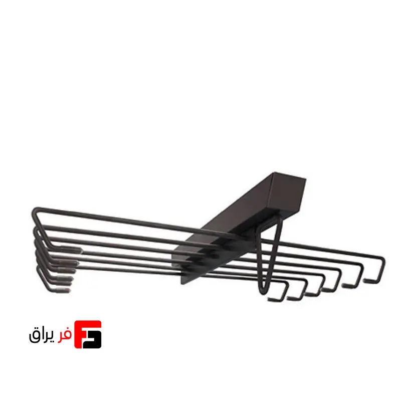 جا شلوار سقفی ریلی دو طرفه سری Space موکا ملونی کد 8020 سایز 70 سانتی‌متر