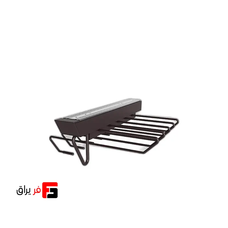 جا شلوار سقفی ریلی یک طرفه سری Space موکا ملونی کد 8018 سایز 40 سانتی‌متر