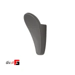 جالباسی دیواری ملونی 2002 رنگ کروم و نقره ای مات و زیتونی و طوسی و طلایی خشدار