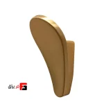 جالباسی دیواری ملونی 2002 رنگ کروم و نقره ای مات و زیتونی و طوسی و طلایی خشدار