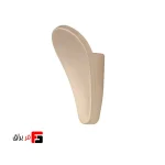 جالباسی دیواری ملونی 2002 رنگ کروم و نقره ای مات و زیتونی و طوسی و طلایی خشدار