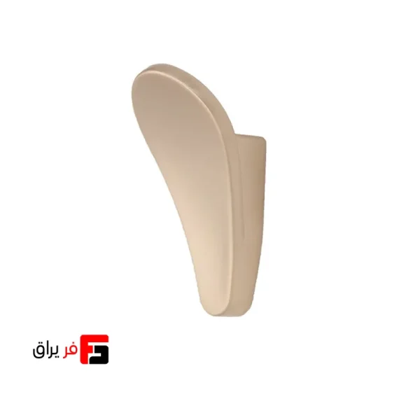 جالباسی دیواری ملونی 2002 رنگ کروم و نقره ای مات و زیتونی و طوسی و طلایی خشدار