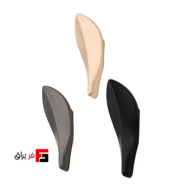 جالباسی دیواری ملونی 2004 رنگ کروم و نقره ای مات و زیتونی و طوسی و مشکی مات و طلایی خشدار