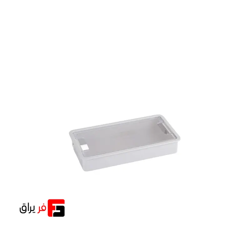 جاکابلی PVC ملونی رنگ سفید و مشکی و نارنجی سایز 86×166 مدل 6026