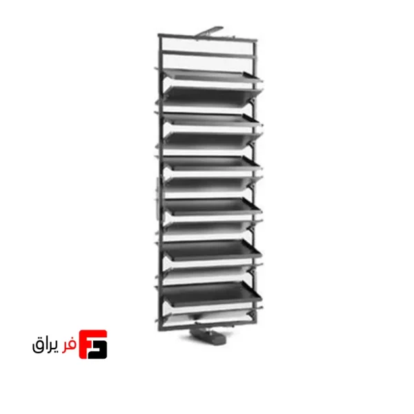 جاکفشی گردان 8 طبقه برند ملونی کد WS 4518 G رنگ موکا عرض 70 سانتی متر ارتفاع 1360~1650 میلی متر (1) جاکفشی گردان 8 طبقه برند ملونی کد WS 4518 G رنگ موکا عرض 70 سانتی متر ارتفاع 1360~1650 میلی متر