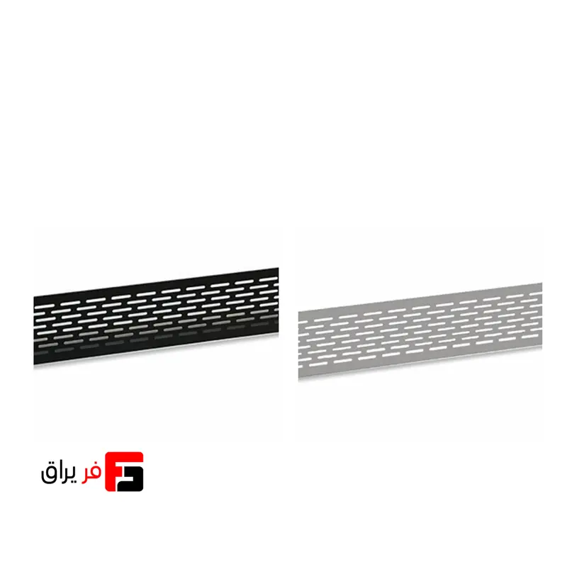دریچه عبور هوا ملونی مدل 9230 رنگ سیلور و مشکی