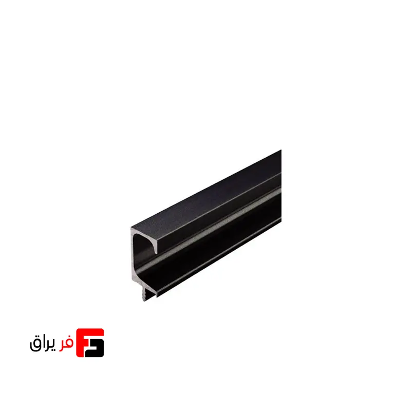 دستگیره شاخه‌ای شیارخور مدل G ملونی کد 7072B(شاخه 3 متری) – مشکی