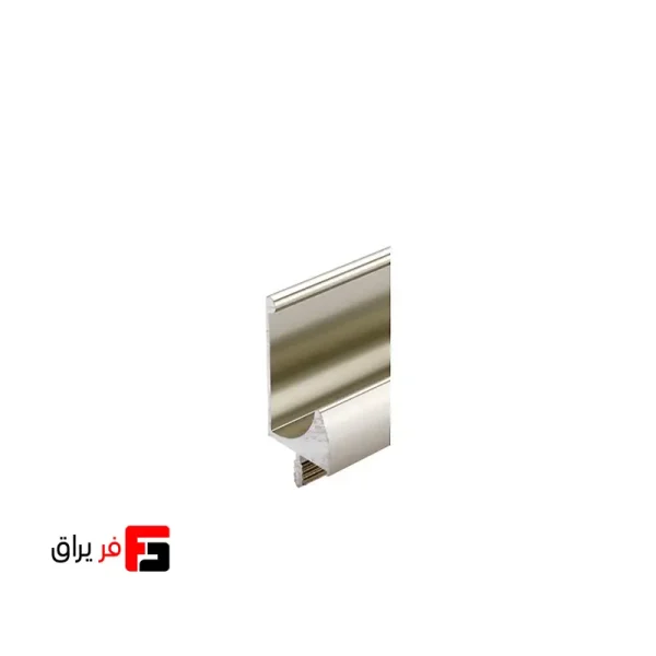 دستگیره شاخه‌ای شیارخور مدل L ملونی کد 7013 – شاخه 3 متری رنگ شامپاینی و موکا