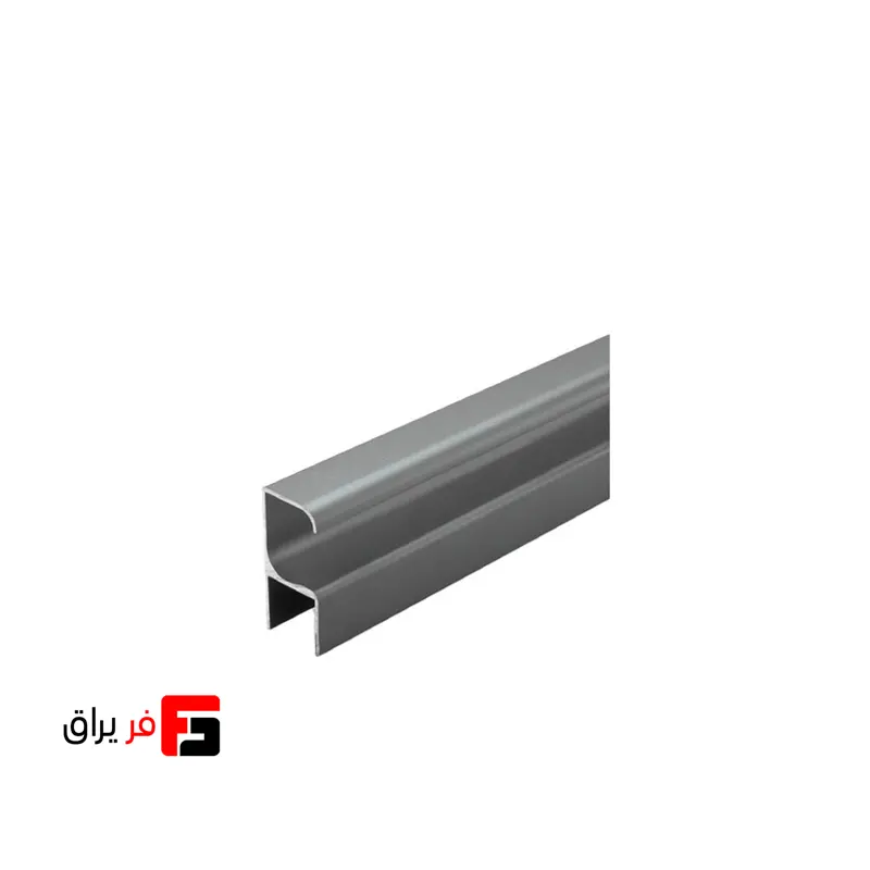 دستگیره شاخه‌ای لبه دار نیم گرد مدل H ملونی کد 7074B (شاخه 3 متری) – مشکی , طوسی و شامپاینی و کروم و نقره ای مات