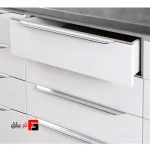 دستگیره شاخه‌ای ملونی مدل 7017 Venizia رنگ کروم (سایز 15، 30، 45، 60 و 90 سانتی‌متر)