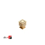 دستگیره کمد و کابینت ملونی مدل ML392 کروم و مشکی مات و آب طلا سایز Knob