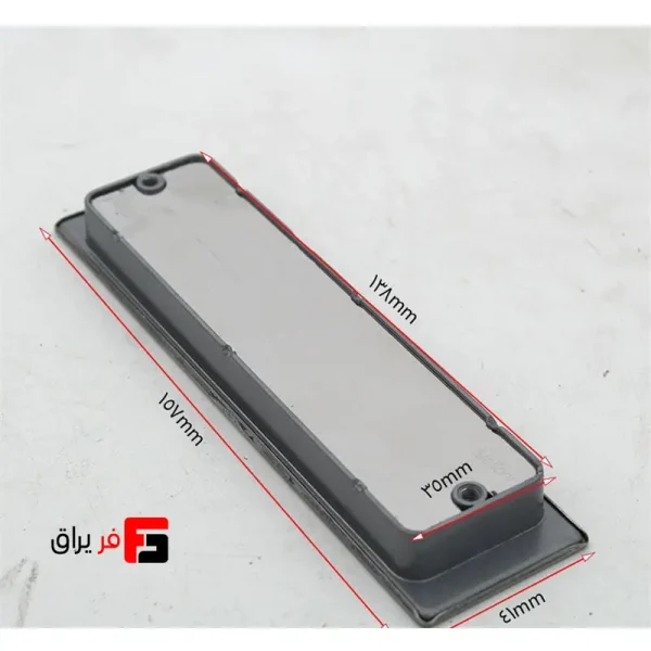دستگیره کمد و کابینت ملونی مدل ML402 رنگ کروم خشدار و دودی ومسی و طلایی خشدار سایز 12.8 سانتی متری