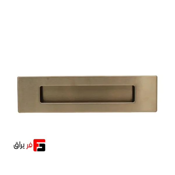 دستگیره کمد و کابینت ملونی مدل ML402 رنگ کروم خشدار و دودی ومسی و طلایی خشدار سایز 12.8 سانتی متری