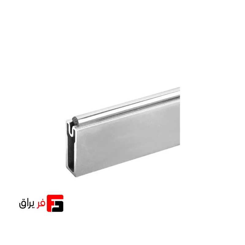 رگال نگهدارنده همراه با ضربه‌گیردار(جهت زیرسری کاوردار) ملونی کد ۷۰۵4 (شاخه ۳ متری) – در رنگ‌های مشکی، سیلور،موکا،