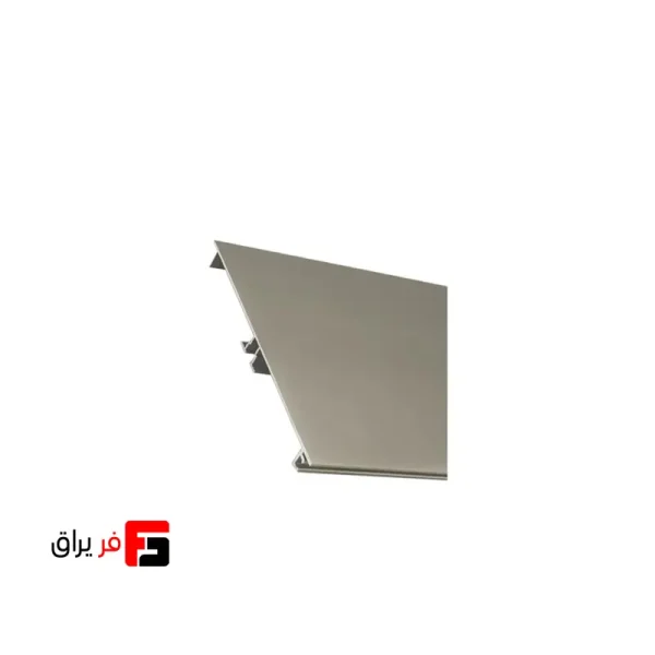 پاخور آلومینیومی 14.5 سانتی‌متری ملونی کد 7006 (شاخه 4.2 متری) – رنگ شامپاینی
