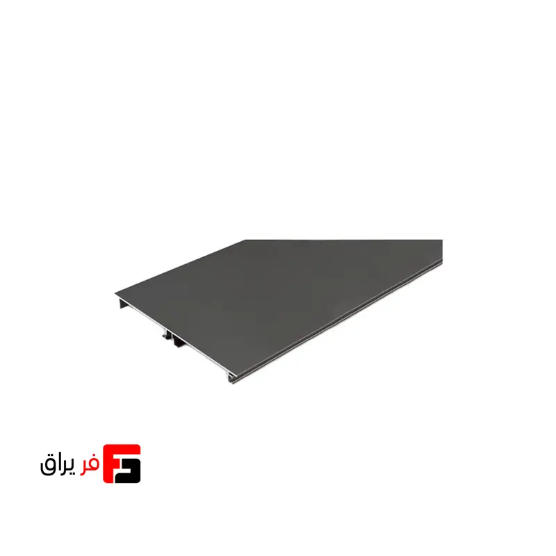 پاخور آلومینیومی ملونی کد 7065B سایز 4.2mx14.5cm – مشکی و طوسی و نقره ای مات