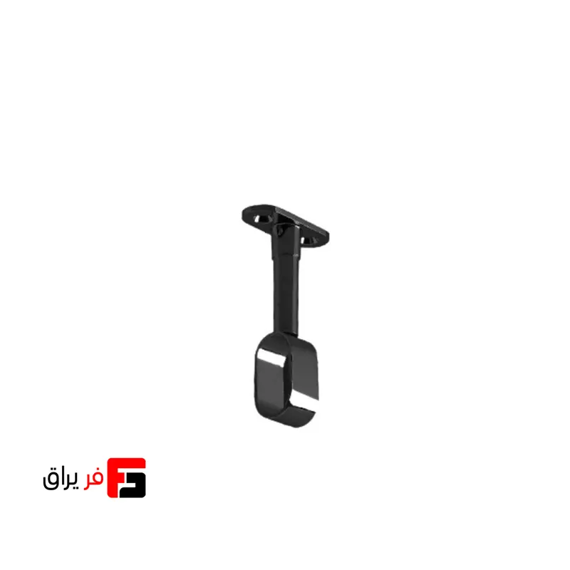 پایه سقفی لوله بیضی 16 قابل رگلاژ بسته رنگ مشکی و کروم و زیتونی و طلائی ملونی مدل 1060