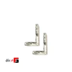 کنج جوینت پروفیل شیشه ایتالین 20 میلی‌متری ملونی کد 7136 مخصوص کد 7134