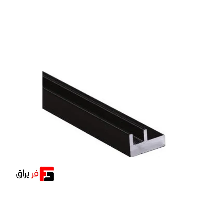 کپ پروفیل شیشه ای فرنچ ملونی کد 7124 مشکی مات