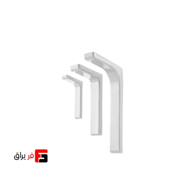 گونیا فلزی با روکش پلاستیک رنگ سفید و مشکی و قهوه ای ملونی 1056 اندازه 140×240