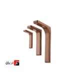 گونیا فلزی با روکش پلاستیک رنگ سفید و مشکی و قهوه ای ملونی 1056 اندازه 140×240
