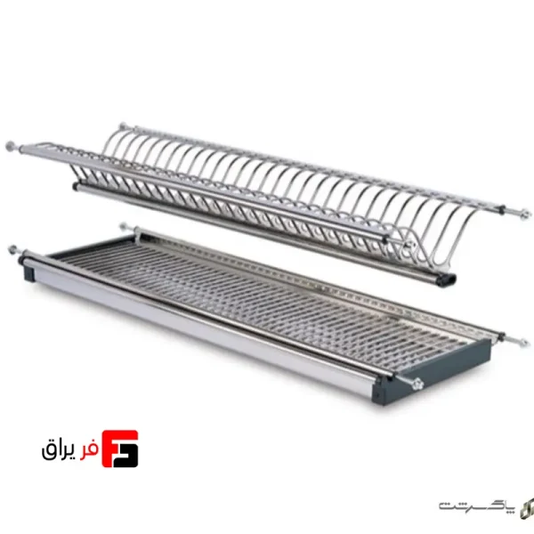 آبچکان دو طبقه ملونی 100 سانتی کد 9112 استیل