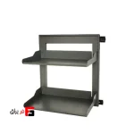 جا البسه و کفش ۲ طبقه ریلی یونی هوپر 8022 رنگ موکا