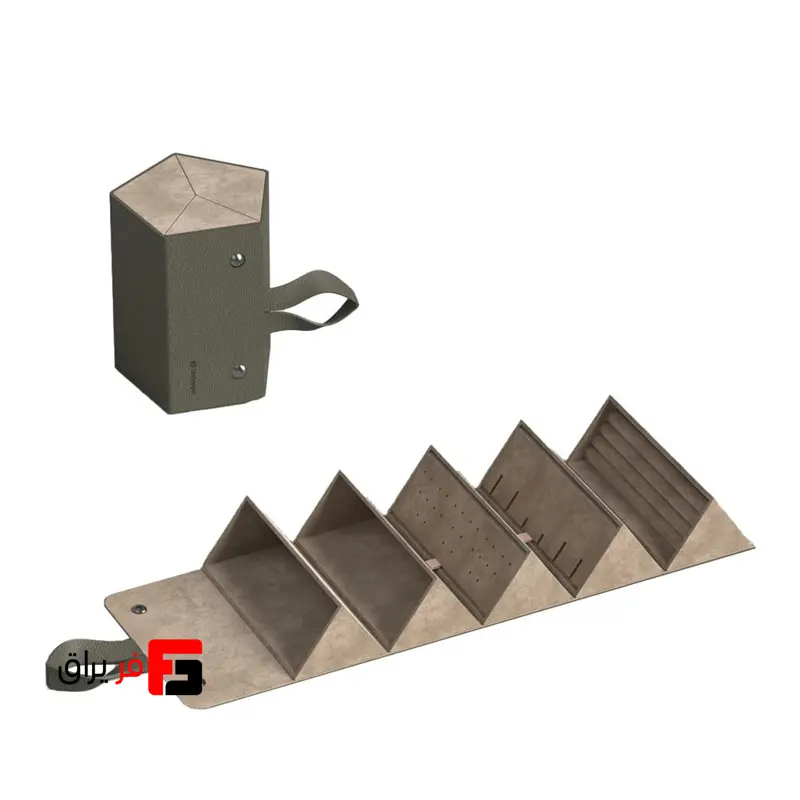 جای اکسسوری قابل حمل و قابل نصب یونی‌هوپر کد WS4178S رنگ زیتونی