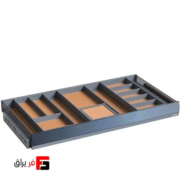 جای زیورآلات چرمی ریلی LED یونی‌هوپر WS4158.TBU