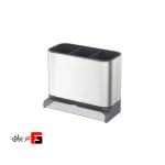جای قاشق چنگال استیل ملونی کد 9168