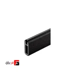 رگال نگهدارنده البسه چرمی به همراه ضربه گیر یونی هوپر کد 7118