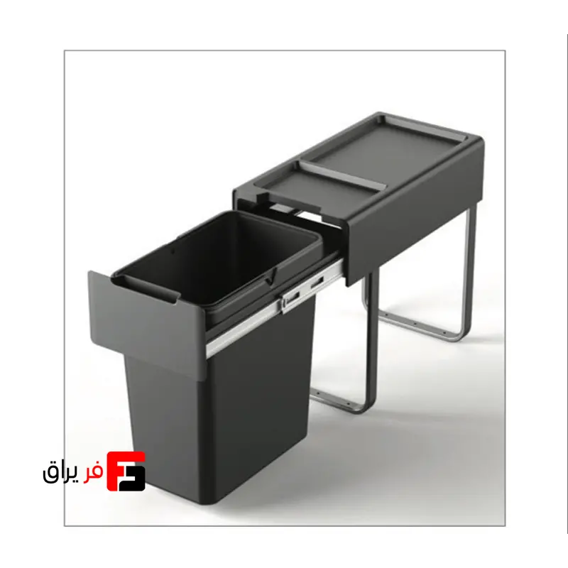 سطل زباله ریلی تک مخزنه ملونی کد 9204