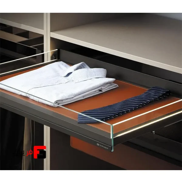 طبقه کشویی چرمی ریلی یونی‌هوپر کد WS4159