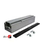 مکانیزم ریلی کف و سقف جهت باکس متحرک یونی هوپر کد 8034 طول 42 سانتی متری