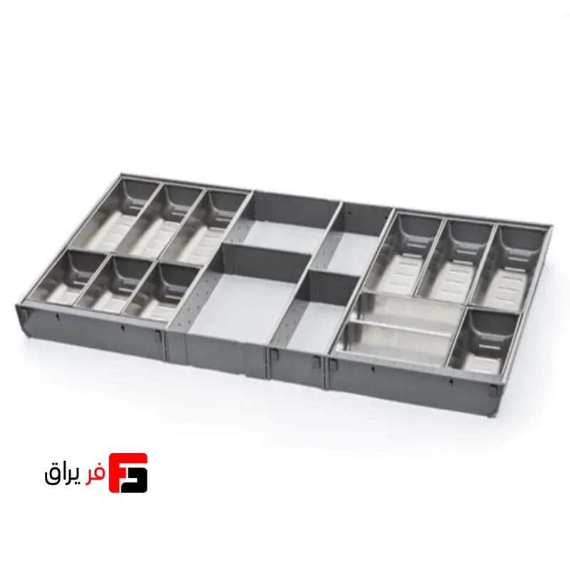 جای قاشق و چنگال استیل ملونی کد 9016