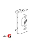 سوکت تک ماژول VGA ملونی کد 10164 (پورت 9 پین)