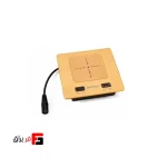 شارژر وایرلس ملونی کد 10060 (به همراه آداپتور و پورت‌های USB)