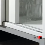مکانیزم تاپ لاین سوپر اسلیم توکار دو درب شیارخور ملونی کد Super Slim-2