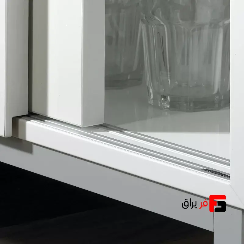 مکانیزم تاپ لاین سوپر اسلیم توکار دو درب شیارخور ملونی کد Super Slim-2