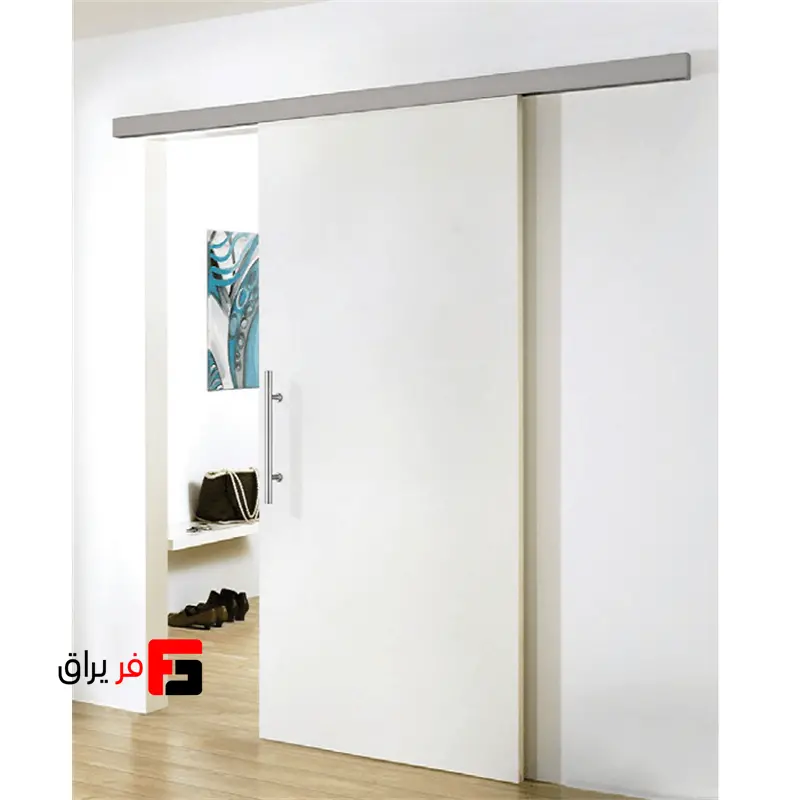 مکانیزم تک درب آویز کشویی آرام بند ملونی کد Hang Ceiling (ریل ۳ متری)