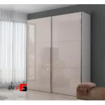مکانیزم کمد ریلی تاپ لاین روکار دو درب ملونی کد 11001 (ریل ۳ متری)