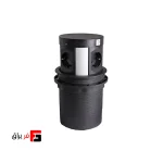 پریز توکار آسانسوری شارژ وایرلس ملونی کد 10026 (مشکی)
