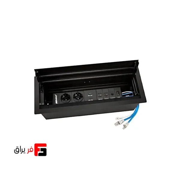 پریز توکار دوطرفه ملونی 10062 فول پورت