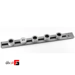 پریز توکار ریلی Track Socket ملونی کد 800-10070، ۳ سوکت و پورت USB