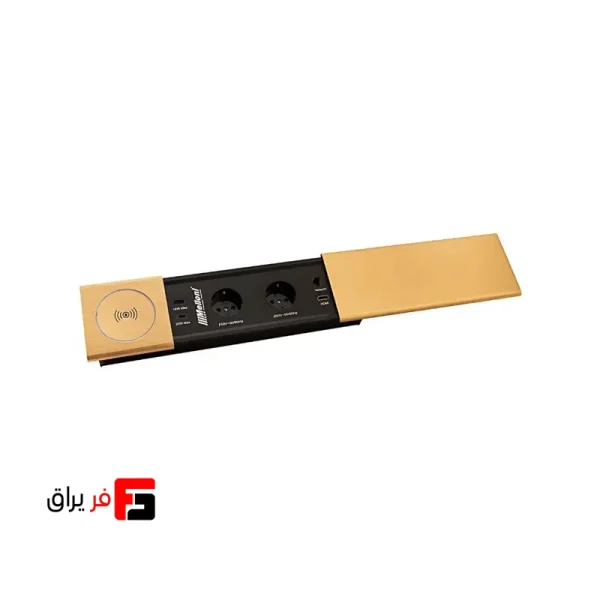 پریز توکار کشویی ملونی 10068 فول پورت